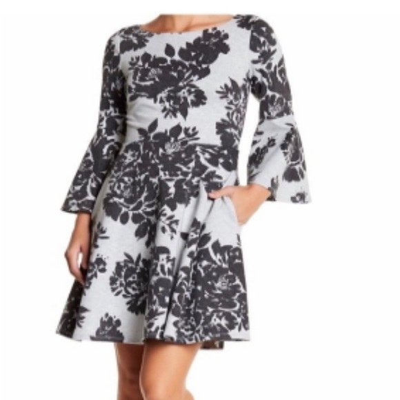 Vince Camuto Embroidered Fit And Flare Dress Vince Camuto Embroidered Fit  Flare Dress Discount Vince Camuto